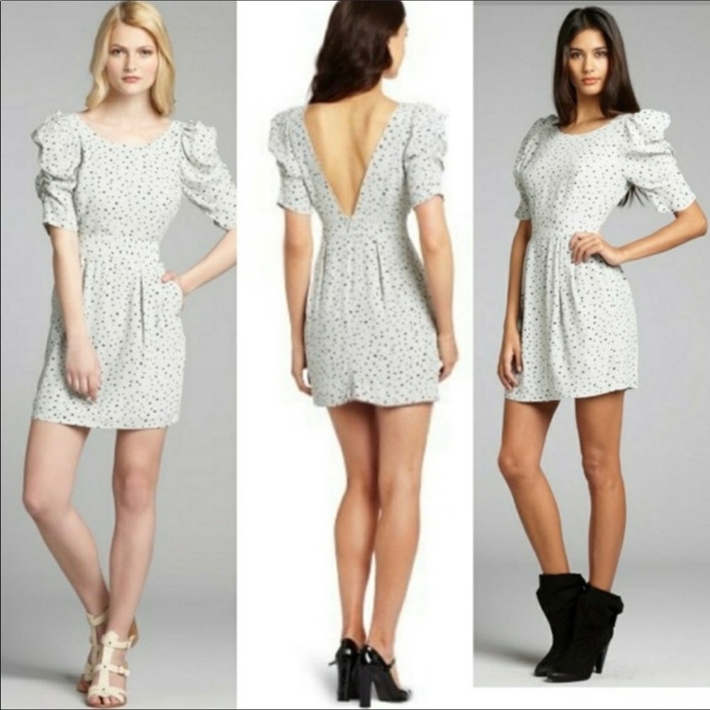 BCBG Mint Polka Dot Dress